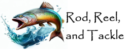 Rod, Reel, and Tackle Logo